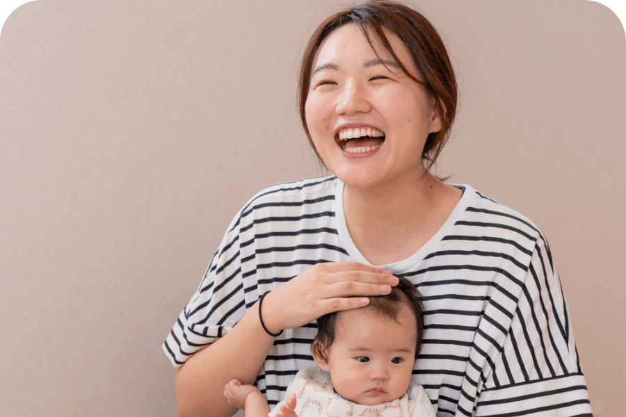 ベビーマッサージ・ヨガのママへの効果